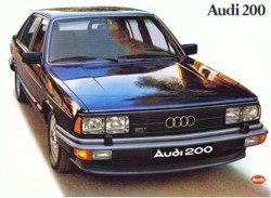 Der Audi 200.